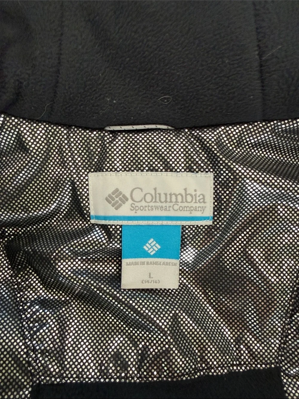 Girls Columbia Nordic Strider Jacket w/ Removable Fur Trim - size large